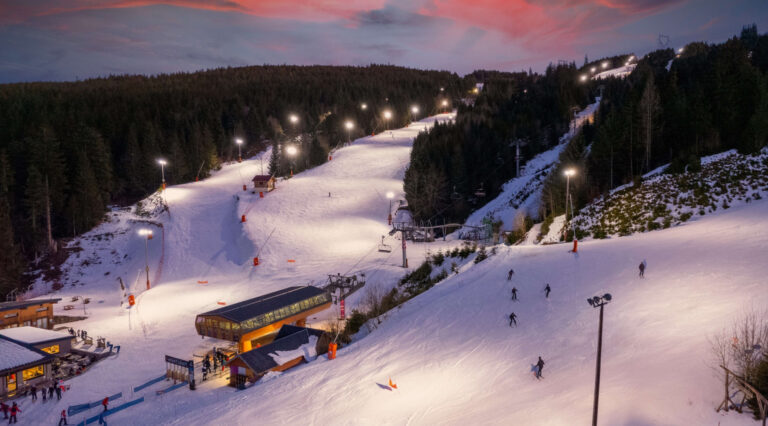 La station du Lac Blanc en Hiver