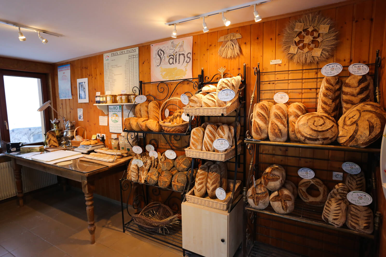 Boulangeries, salons de thé & bars